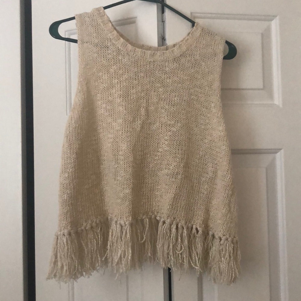ASTR The Label Fringe tank top